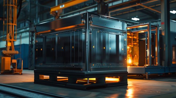 Solution de stockage : comprendre le processus de fabrication d'une caisse-palette métallique élingable